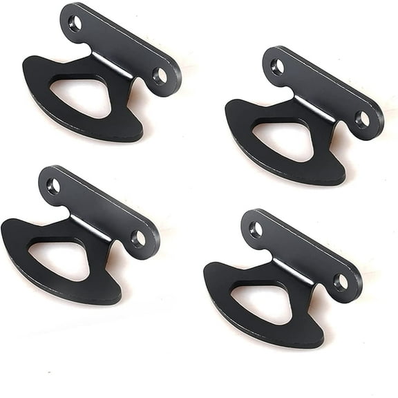 YIUIY 4-Pack Inner Bed Tie Down Hooks Anchors Kit Compatible with Replacement for 2000-2017 F150 Styleside 2004-2017 & Explorer Sport Trac 2001-2010