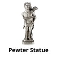 thumbnail image 5 of Pewter Catholic Patron of Athletes Saint St Sebastian Statue with Laminated Prayer Card, 3 1/2 Inch, 5 of 6