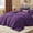 Purple, variant on Fleece Twin Comforter Set -Super Soft & Warm Fluffy Purple Bedding, Luxury Fuzzy Heavy Bed Set for Winter with 1 Pillow case