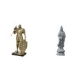 thumbnail image 1 of Figura Nórdica Abstracta De Caballero, Escultura De Resina Para Escritorio, Armario, Mesa De Oficina, Centro De Mesa O Entrada. Incluye Accesorios De Guan Yin, Buda Femenino, Adorno, 1 of 8