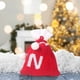 thumbnail image 1 of Bolsa de regalo tejida con letras del alfabeto | Bolsa bordada para dulces navideños | Adorno navideño personalizado | Mini bolsa colgante para decoración del árbol, 1 of 5