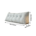 thumbnail image 2 of Soft Decorative Pillow Polyester Fabric Side Pocket Stylish Comfortable for Home Sofa Bed Living Room Support, 2 of 3