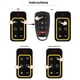 thumbnail image 5 of 2X Control Remoto de Puerta de Garaje Multifrecuencia de 8 Canales 270-868 MHZ Control Remoto de Copia Identificación Automática de Frecuencia Amarillo, 5 of 5