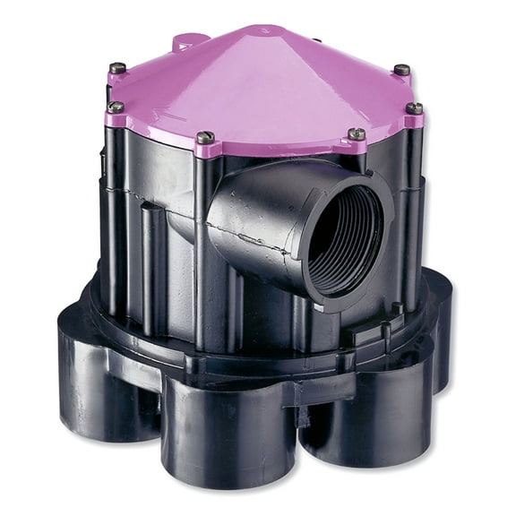 Krain 6000 Series Valve for Reclaimed Water, 6 Outlets and 5 Zones for Pumps / 6605-RCW