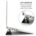 thumbnail image 2 of Pyramid Support Pliable pour Ordinateur Portable, Support Léger pour Ordinateur Portable, Support Antidérapant et Portable, Compatible avec MacBook/MacBook Air/MacBook Pro, Tablettes et Ordinateurs Portables jusqu'à 15”, Géométrique, 2 of 6