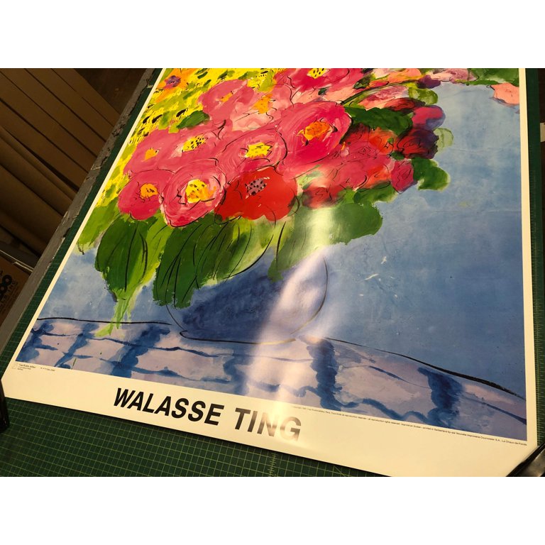 WALASSE TING The Colorful Bouquet of Flowers, 1989 - Walmart.com