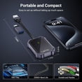 thumbnail image 6 of SPBTAR Wireless Carplay Adapter for Cars - Plug and Play USB A/C Dongle Converts Wired to Wireless Carplay, Compatible with Factory Wired Carplay Models (2016+), iOS, Aluminum Alloy, 6 of 7