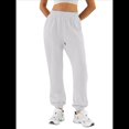 thumbnail image 1 of Pantalones Deportivos Holgados para Mujer, de Otoño, para Entrenamiento, de Cintura Alta, Cómodos y Deportivos. Gris XL, 1 of 7