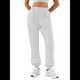 thumbnail image 1 of Pantalones Deportivos Holgados para Mujer, de Otoño, para Entrenamiento, de Cintura Alta, Cómodos y Deportivos. Gris L, 1 of 7