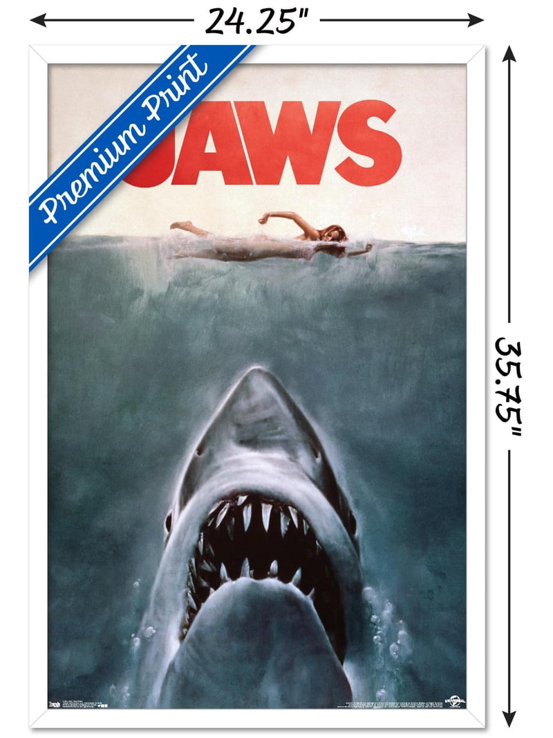 Jaws - One Sheet Wall Poster, 22.375