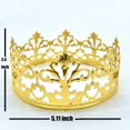 thumbnail image 5 of Decoración para tarta con corona de princesa para niños y niñas, decoración para tartas para bodas (plata) Sincero  Hogar, 5 of 5