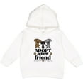 thumbnail image 2 of Inktastic Rescue Pet Animal Adopt a New Friend Toddler Hoodie, 2 of 4
