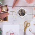 thumbnail image 6 of 3drose, Kenya, White-bearded Wildebeest Wildlife - Af21 Jmc0283 - Joe and Mary Ann Mcdonald, 3 inch Snowflake Porcelain Ornament, 6 of 7