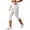 White, variant on Costeam Womens High Waist Capri Yoga Pants Dual Side Phone Pockets Tummy Control 4 Way Stretch Non See Through Compression Athletic Workout Running Leggings