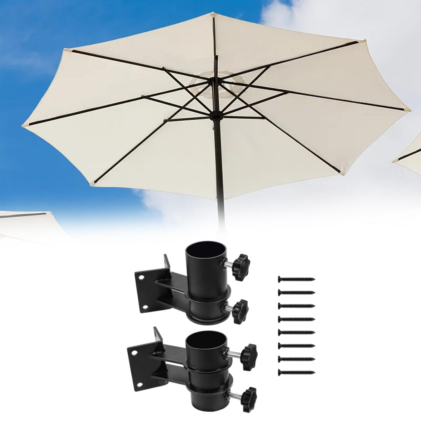 Umbrella Stand Tube Parasol Umbrella Mount Parts Sun Umbrella Holder Adjustable Patio Umbrella Stand Mount for Outdoor Backyard Fittings