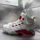 thumbnail image 4 of Ni - ke Ni - ke Air Jordan Retro Size 8.5 White Red DC7330-106, 4 of 5