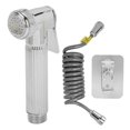 thumbnail image 2 of Handheld Bidet Sprayer Set Water Pressure Adjustable Electroplated Stainless Steel Bidet Sprayer with 2m Spring Hose, 2 of 5