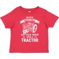 thumbnail image 3 of Inktastic Old Man Tractor Boys Toddler T-Shirt, 3 of 5