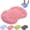 A1, variant on Solespa Hands-Free Silicone Foot Scrubber Mat with Suction Cups, Non-Slip Exfoliating Shower Pad for Foot Cleaning, Bathtub and Shower Drain Mat (A4)