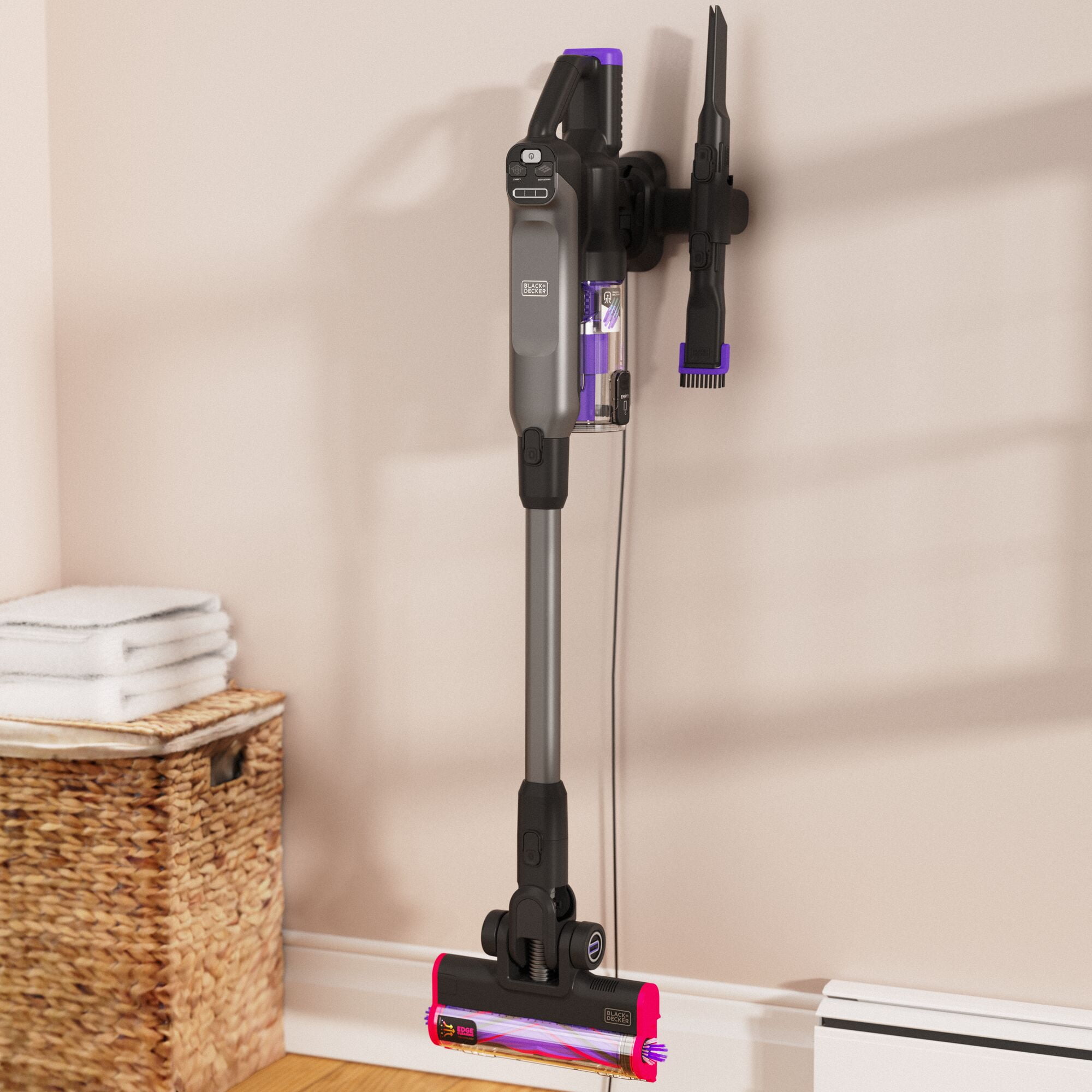 BLACK+DECKER SUMMITSERIES Select Cordless Stick Vacuum, (BHFEA640WG)