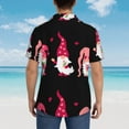 thumbnail image 6 of Daiia Love You Mom Hawaiian Shirt for Men Gentle Cotton Regular Short Sleeve Casual-XX-Large, 6 of 9