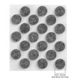 thumbnail image 2 of Protectores deslizantes para muebles SoftTouch redondos de fieltro, 3/8" , 84 unidades, gris, 2 of 4