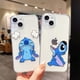 thumbnail image 2 of Disney Angry Stitch funda de teléfono suave de TPU para iPhone 16, 15, 14, 13 PRO MAX, 11, 12, 13 PRO, X, XS, XR, 7, 8 Plus, Mini Y2k, estuches bonitos de dibujos animados, 2 of 4