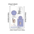 thumbnail image 3 of 4Oz Cat Deterrent Spray, Effective & Safe Indoor Outdoor Repellent, Keep Cats Away From Furniture, Carpets, Curtains & Plants, Ideal For Home, Apartment & Pet Owners, 3 of 9