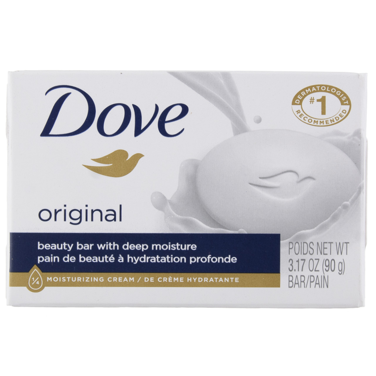 Dove Beauty Bar, White 3.15 oz (Pack of 3)