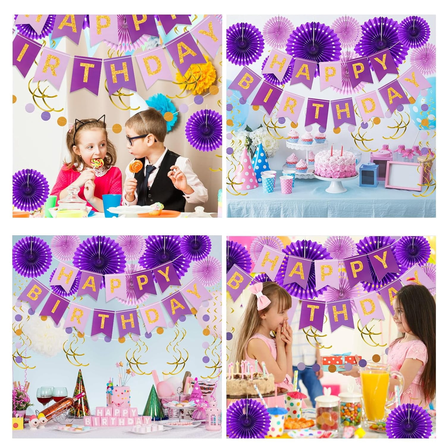 Yellow Happy Birthday Banner - Large Party Sign For Backdrop, Wall, Door Decor, Yellow Themed Birthday Supplies - View #10