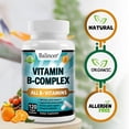 thumbnail image 2 of Balincer Vitamin B-Complex Supplement, 120 Veggie Capsules, Supports Energy, Nervous System & Immune Health, 2 of 9