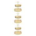 thumbnail image 2 of Transemion Stylish Nordic Texture Storage Tray for Double Fruit Snacks Stripe Height 25cm 3Set, 2 of 6