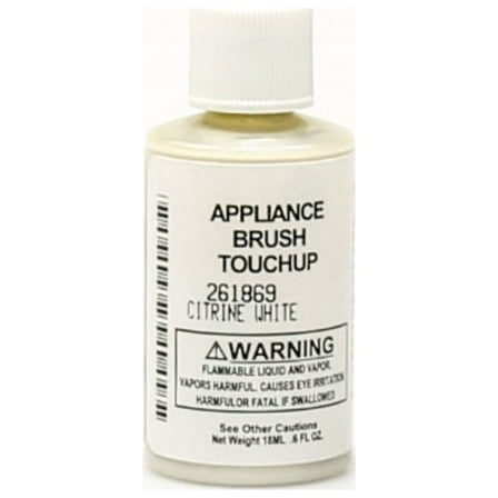 WP261869 Whirlpool Cintrine White Touch Up Paint OEM WP261869
