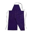 thumbnail image 3 of Elodie Full Cover Pottery Apron Split Leg Adjustable for Kitchen Bartending Pottery violet, 3 of 8