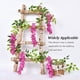 thumbnail image 5 of Injueey Guirnalda de flores artificiales para puerta, calcomanía de falsa, accesorios para el hogar, mano de obra fina, tamaño compacto, boda Decoración Rojo 1.8 m Injueey HA084372-03, 5 of 6
