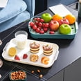 thumbnail image 7 of Shoreew Multi-Purpose Drainage Tray Double-Layer Plastic Drying Rack Rinseable Garbage Tray for Kitchen Living Room Pet Use Cat Litter Box, 7 of 7