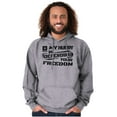 thumbnail image 5 of US Army Logo Hubby Defending Freedom Hoodie Sweatshirt Women Brisco Brands S, 5 of 6