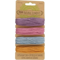 The Beadsmith 100% Hemp Cord – Pastel Colors – 1mm, 30 Foot Spool, 20LB Test Strength – Twine for Jewelry Making, Macrame, Paper Crafts, Gardening, Scrapbooking, Home Décor, DIY String Art & More