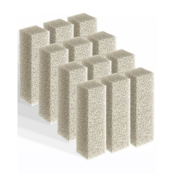 Pawfly 12 Count Ammonia Reducer Filter Pads for Aqueon QuietFlow LED PRO Aquarium Power Filter Model 10 Mini Fish Tank Filter Pads for Water Filtration (Small)