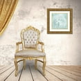 thumbnail image 3 of Vision Studio 15x15 Gold Ornate Wood Framed with Double Matting Museum Art Print Titled - Seaweed on Aqua VIII, 3 of 4