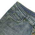 thumbnail image 7 of YUIVH Women Casual High Waisted Denim Shorts Popular Denim Shorts And Hot Pants With Retro Buttons Women's Relaxed Fit Shorts, 7 of 7