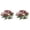 E*2, variant on 2 Pcs Rose Artificial Flowers Fake Flowers Bouquet 15 Heads Silk Faux Floral Bundles with Stem for Home Bridal Wedding Arrangements Table Centerpieces Party Decor (Champagne)