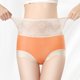thumbnail image 2 of Gibobby Panty Microfibra con Encaje Calzoncillos de algodón triangulares transpirables con realce de cadera sin costuras de encaje Sexy de cintura alta para mujer(Anaranjado, XL), 2 of 5