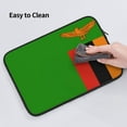 thumbnail image 5 of Flag Of Zambia Laptop Sleeve Case Neoprene Carrying Bag laptop case bag 13 inch, 5 of 7