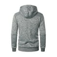 thumbnail image 4 of Mgmyaa Men's Fleece Long Sleeve Hooded Sweatshirt Casual Zippered Athletic Pullover Jacket with Side Pockets, 4 of 4
