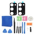 thumbnail image 2 of Back Rear Camera Glass Lens Replacement, Phone Camera Lens Glass Accurate Size Professional With Pre Installed Adhesive Repair Tool Kit For Phone Accessories, 2 of 8