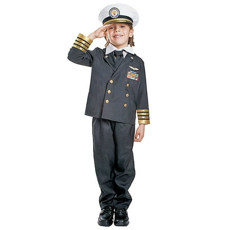 Dress Up America  Boys' 'Navy Admiral' Costume