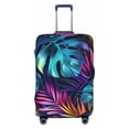 thumbnail image 2 of Goofa Colorful Tropical Leaves Pattern Luggage Covers For Suitcase,Suitcase Cover Protector Fit 18-32 Inch Luggage-Medium, 2 of 9