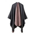 thumbnail image 1 of Châle Enveloppant Ponchos Cape Cardigan Chandail Ouvert pour Cadeaux, 1 of 3
