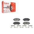 thumbnail image 1 of SIM Front Semi-Metallic Disc Brake Pads SIM-2038 for Car Nissan Kicks Versa, 1 of 8